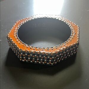 Hand Painted Wooden Bangle